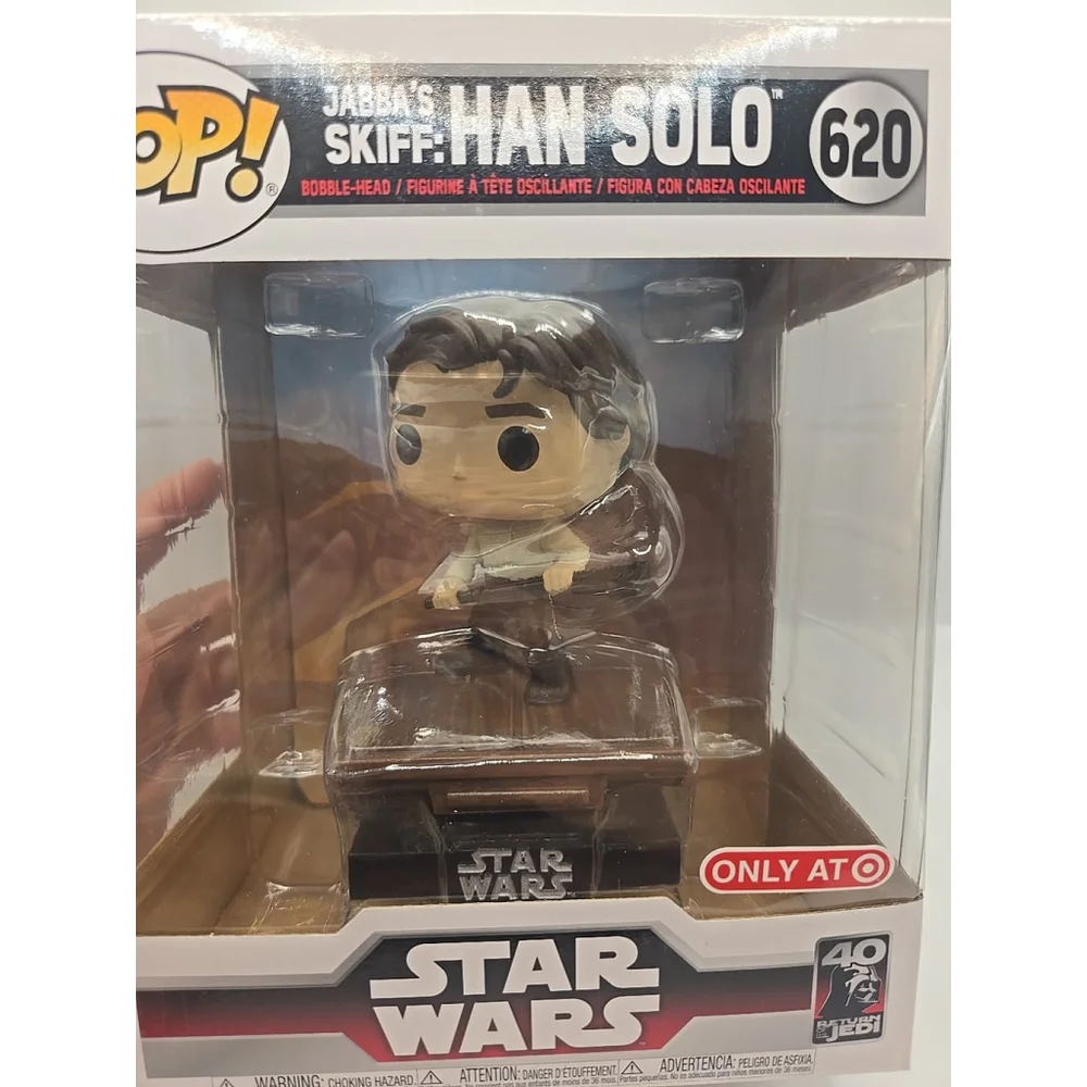 Funko Pop! Deluxe: Star Wars - Jabba's Skiff: Han Solo - Target (Exclusive) #620